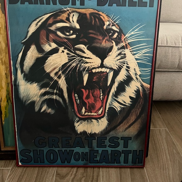 Barnum & Bailey Artwork size 23x31 1/4” - Picture 2 of 9